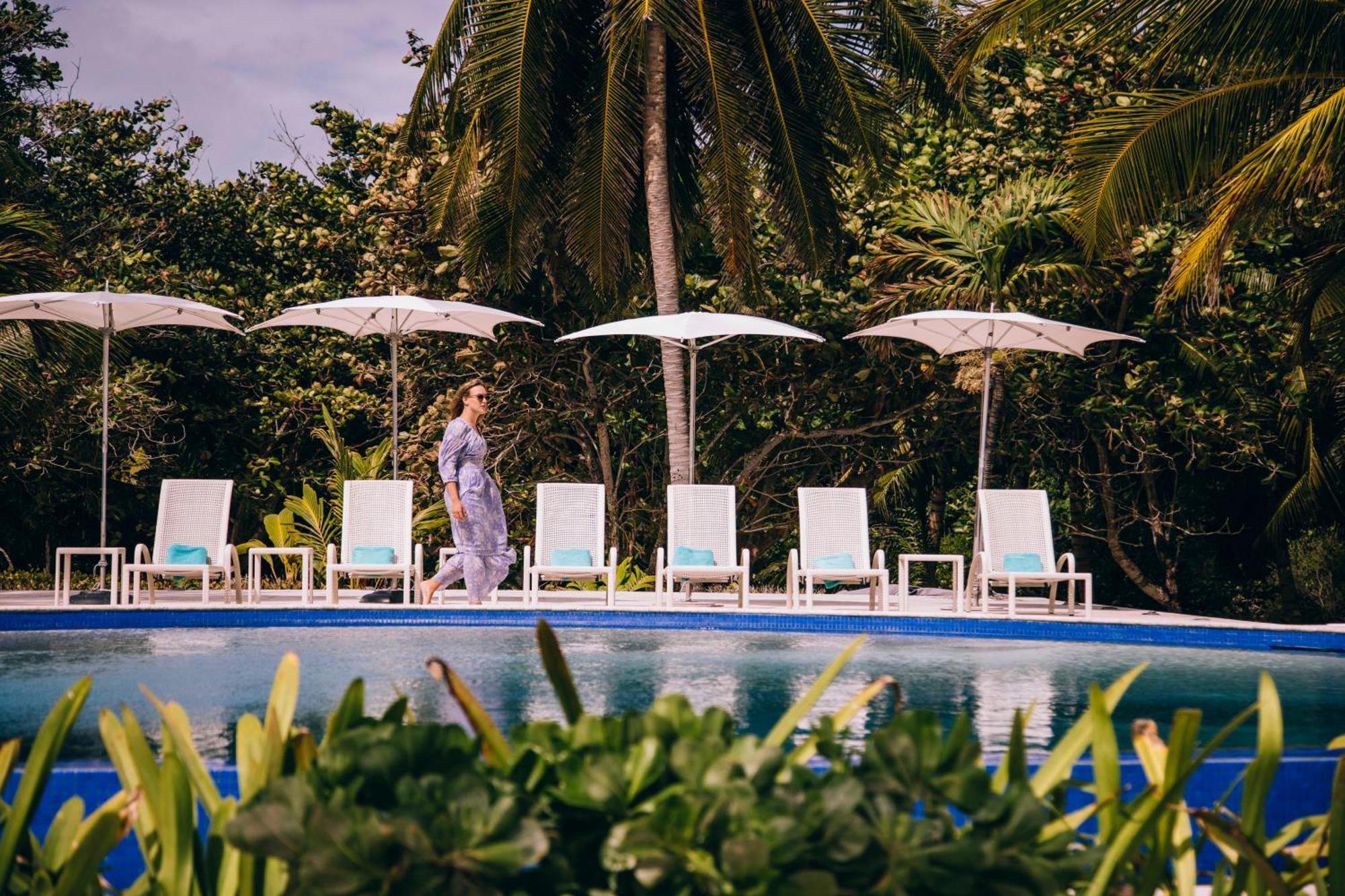 Matachica Beach Resort And Spa San Pedro  Bagian luar foto